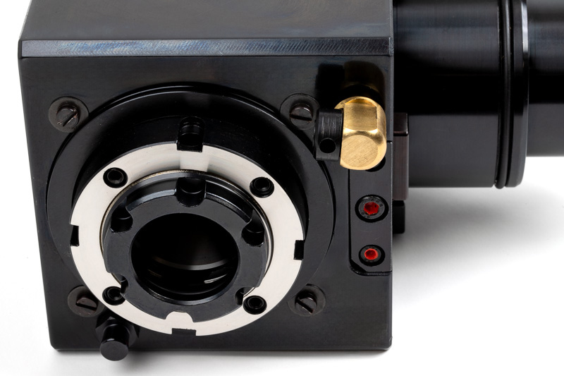 BMT75, 90° Axial Modular PRECI-FLEX® 40 Live/Driven Holder, Haas