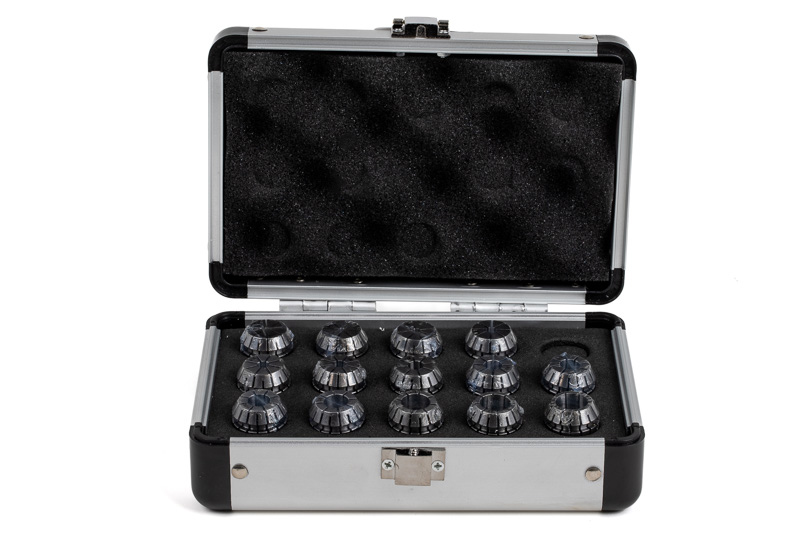 Colette アイシャドウ 10点セット 14-Piece, ER20 Straight Bore Collet Set, 1/16