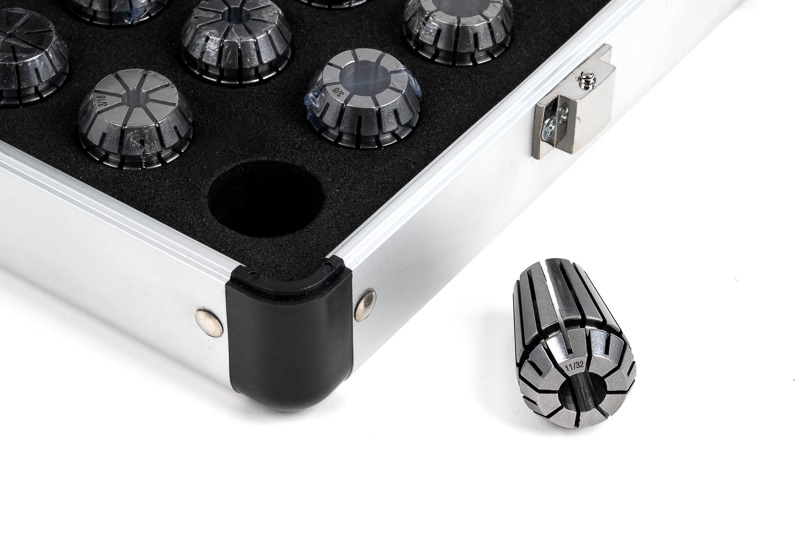 Colette アイシャドウ 10点セット 14-Piece, ER20 Straight Bore Collet Set, 1/16