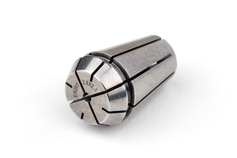 ER20 M2 - M4 Tap Collet, 2.8mm Bore Diameter x 2.1mm Square | Haas