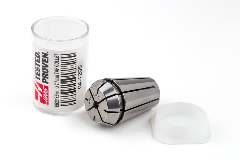 ER20 M3 - M5 Tap Collet, 3.5mm Bore Diameter x 2.7mm Square | Haas