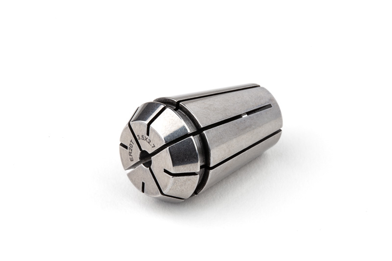 ER20 M3 - M5 Tap Collet, 3.5mm Bore Diameter x 2.7mm Square | Haas