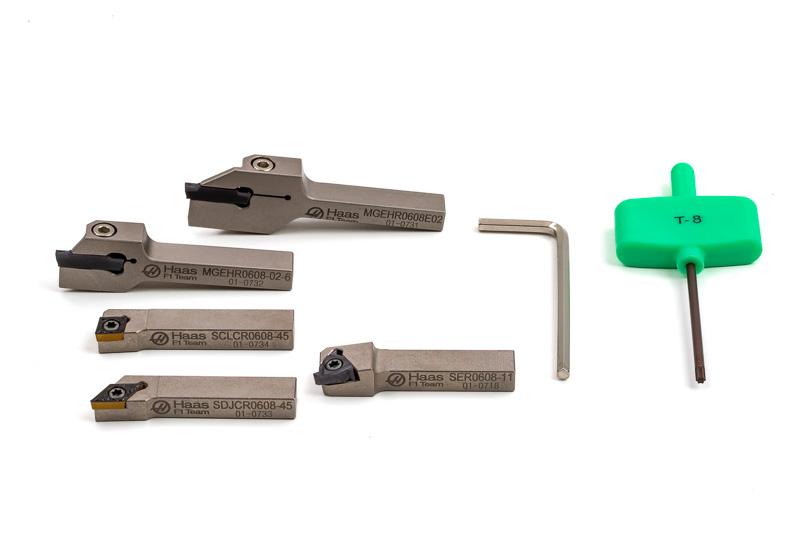 5-Piece, Desktop Lathe Tooling Kit | Haas Tooling