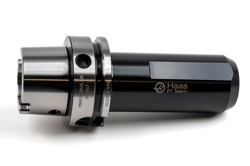 HSK63A 25mm Broaching Tool Holder x 120mm Gage Length, TSC | Haas