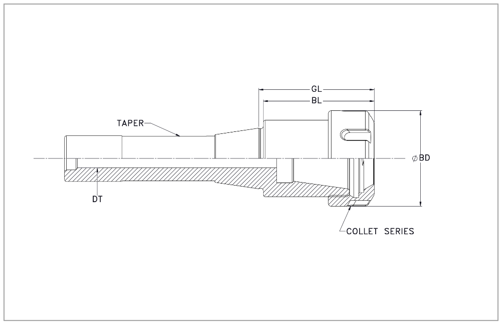 R8 ER32 Collet Chuck x 2.38