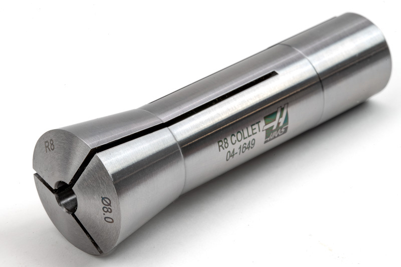 R8 8mm Round Collet | Haas Tooling