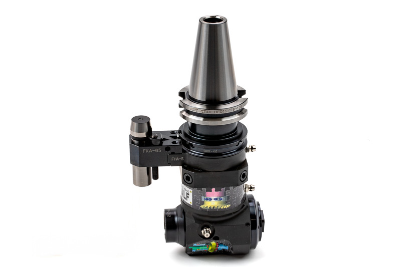 Right-Angle CT40 Half-Series Drill/Mill Angle Head, Haas