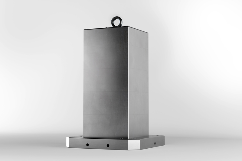 400mm Cast Iron Square Plain Tombstone | Haas Tooling