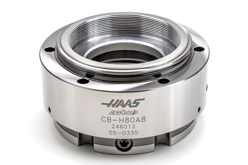 HQCB-80, Pull Back Collet Chuck for A2-8 Spindle Nose, M115x2