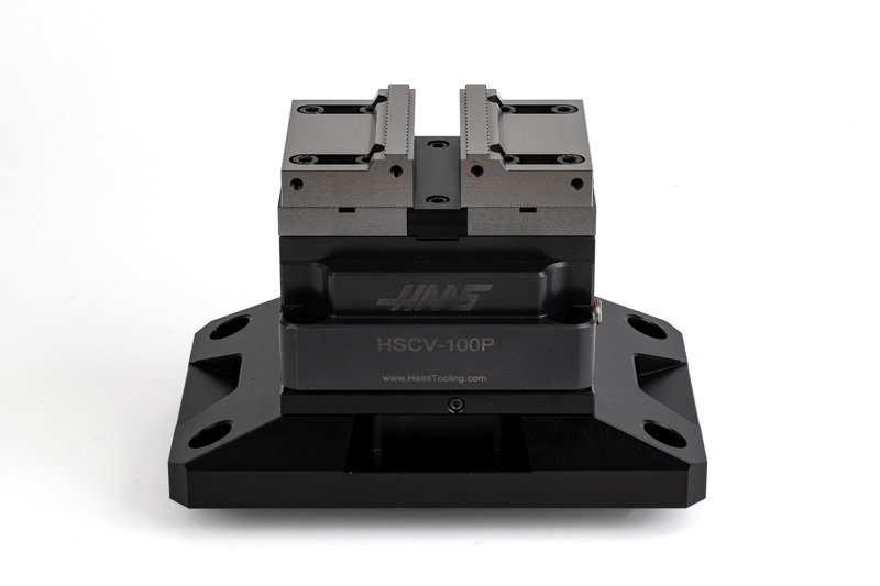 Self-Centering Vice - 2\"/50mm Low Profile Model For Drilling & Milling Machines, Blue Jaw, Easy Setup