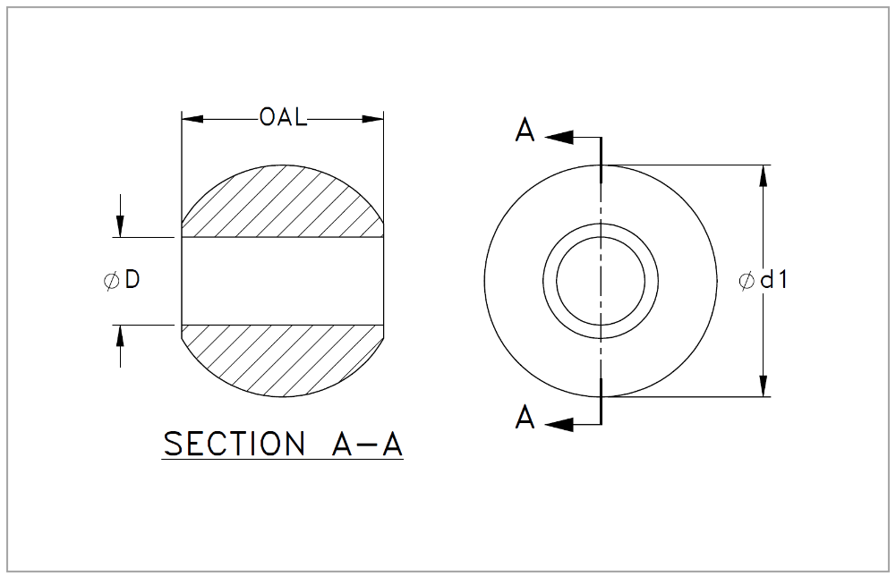 BMT/BOT, Standard Style (Type A) Turning Holder 1/2