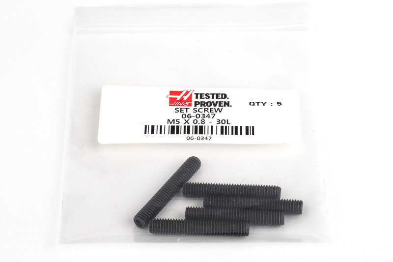 M5x0.8-30L Set Screw - Pack of 5 | Haas Tooling