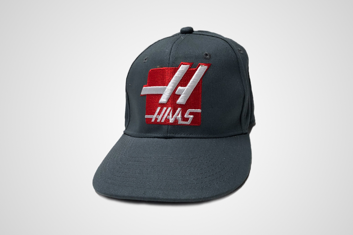 Haas Flexfit Baseball Cap, Gray