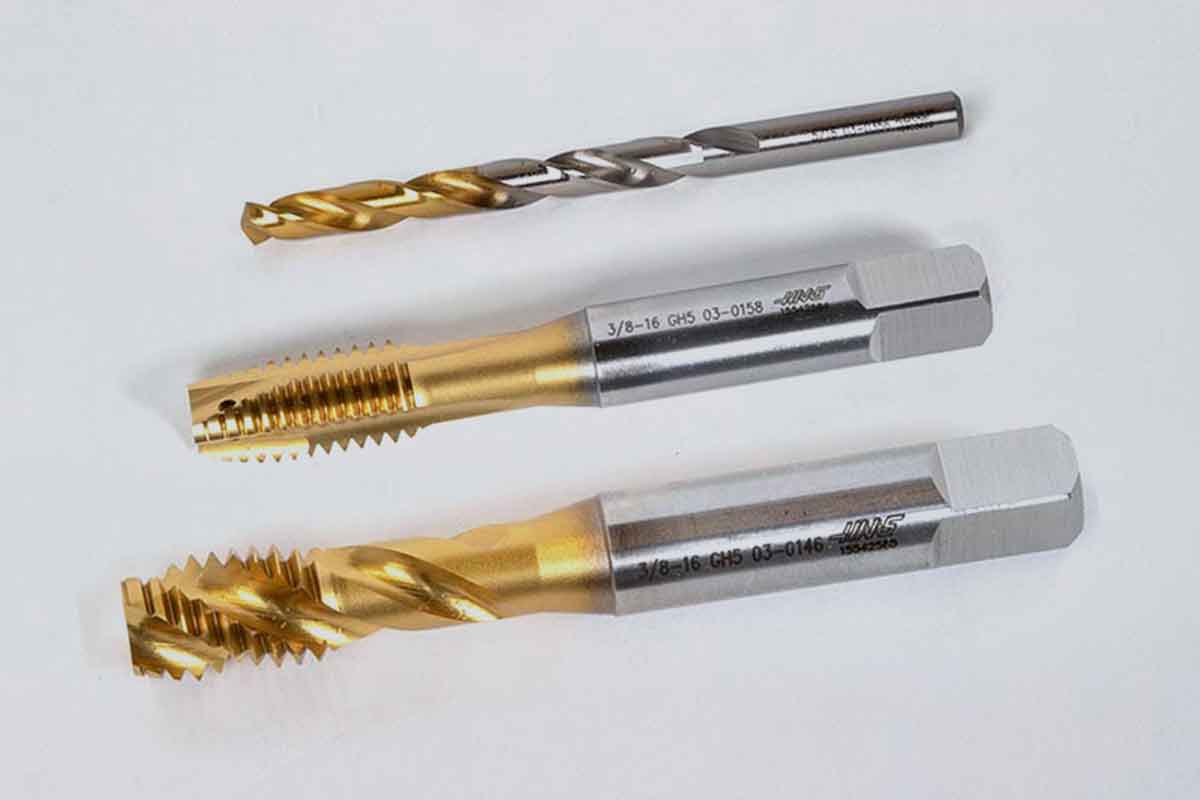 Sowa 3/8-16 2 Flute, H3, HSSE-V3 Blue Ring Spiral Pointed Tap 119-710