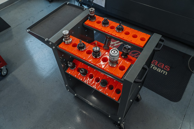 40-Taper Tool Cart | Haas Tooling