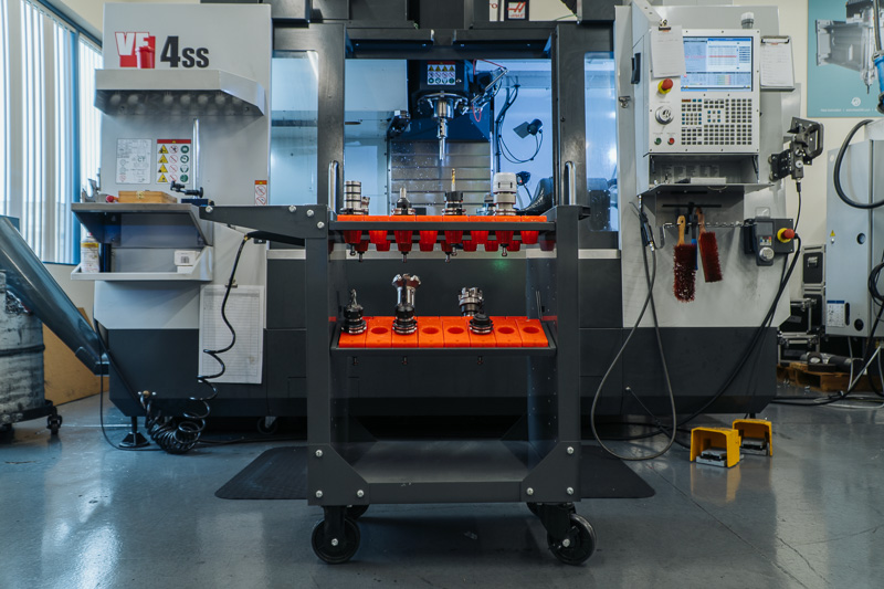 40-Taper Tool Cart | Haas Tooling