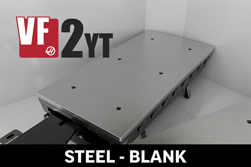 VF-2YT Rectangle Blank Steel Tooling Fixture Subplate, 18