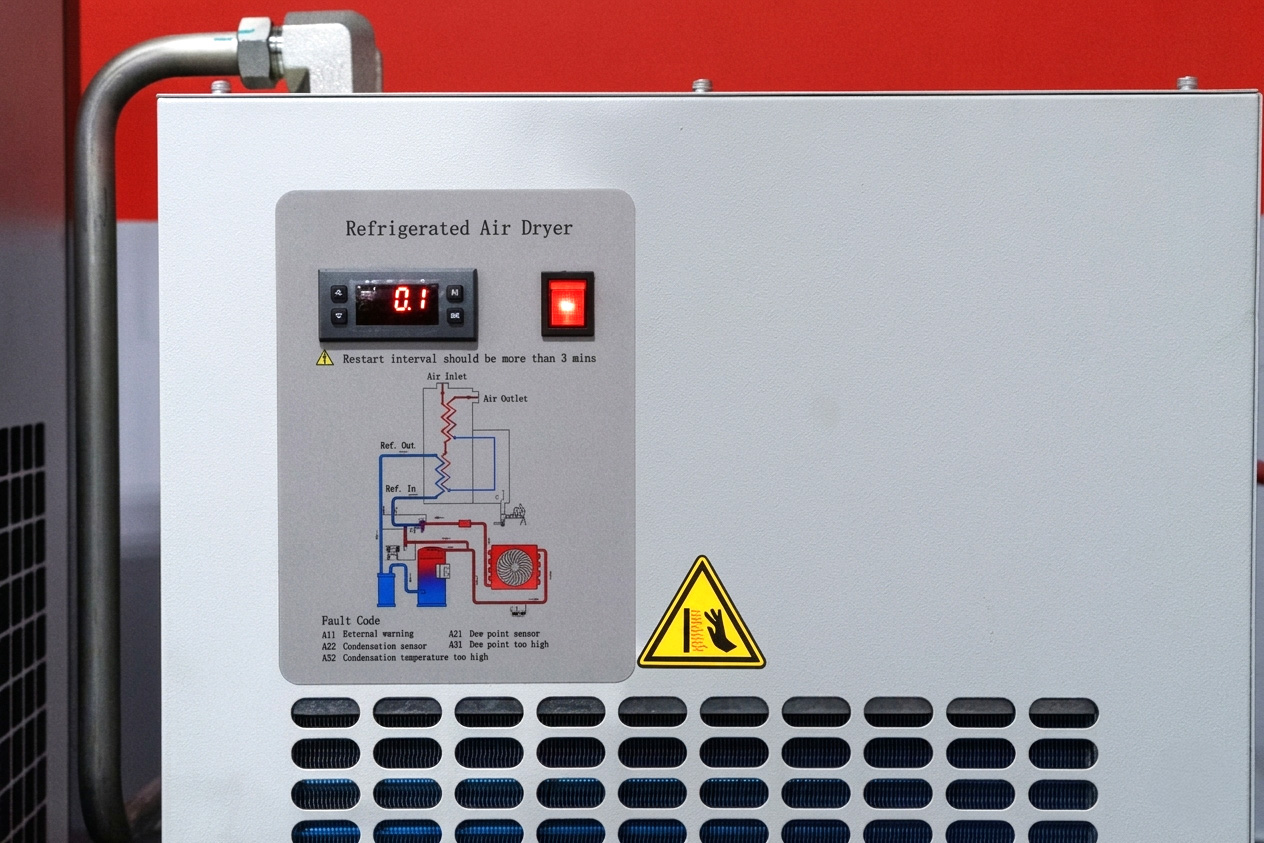 HAC30-VS, 30HP Variable-Speed Air Compressor, 132 Gal. Capacity