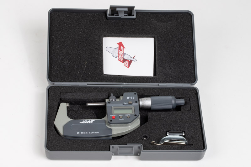 Produktbild von Digitales Außenmikrometer 0-25 Mm – Elektronischer Messschieber Mit LCD-Display, Mm/Zoll-Umschaltung & Hold-Funktion