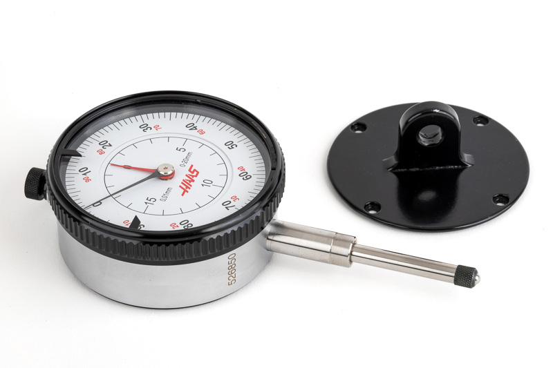 NIPPO ダイヤル式金額表示器 Dial Drop Indicator, 20mm Range, 0.01mm Graduation, 0-100
