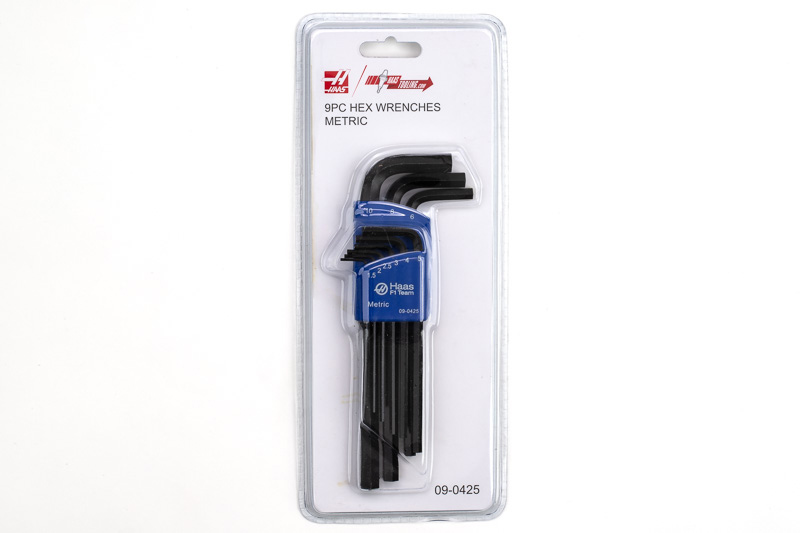 9-Piece, L-Key Ball End Stub Hex Wrench Set, 1.5mm - 10mm | Haas