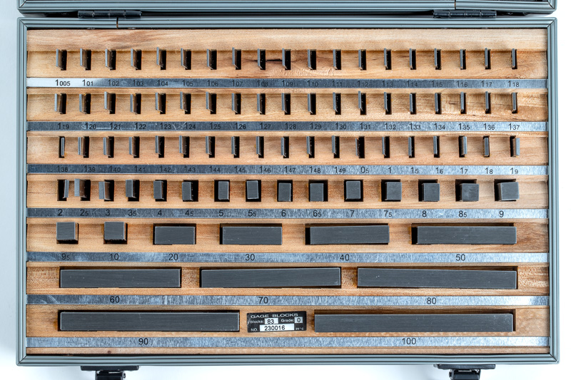 83-Piece, Metric Gauge Block Set, AS-0 Grade, 0.5 - 100mm | Haas