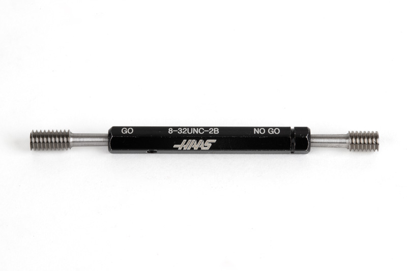 8-32 UNC-2B, GO / NO-GO Thread Plug Gauge | Haas Tooling