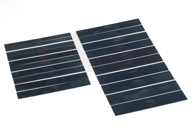 Hard Steel Thin Parallel Set, 150mm Length x 0.8mm Width, 12-30mm