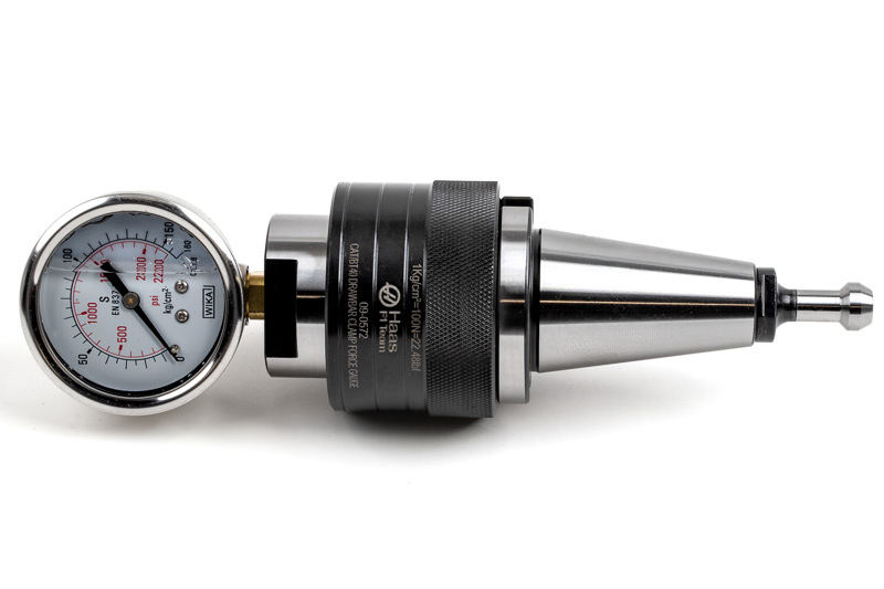 40-Taper Spindle Drawbar Force Gauge, 150kg/cm2 Range | Haas Tooling