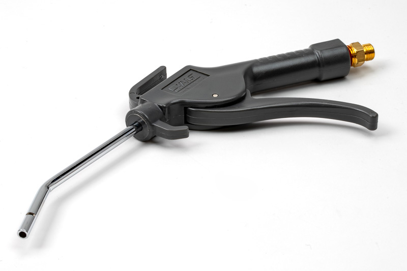 Blow Gun, 8' Straight Air Hose | Haas Tooling