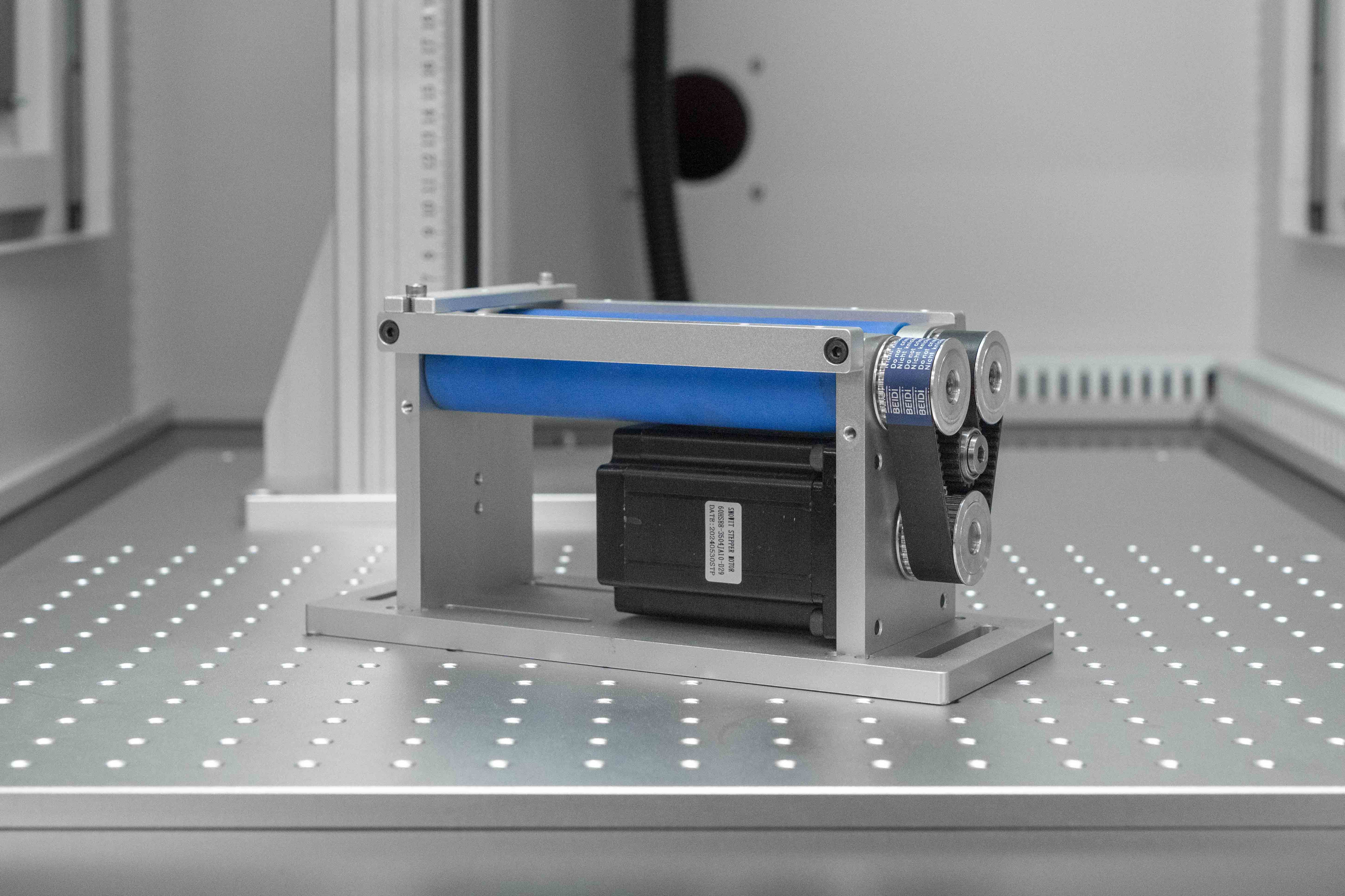 32mm Ø Rubber Roller, Laser Rotary Fixture | Haas Tooling
