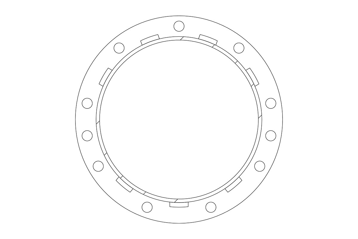 CHIP CHUTE, BOLT ON | Haas Tooling