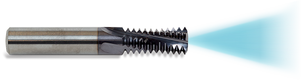 Solid carbide mill