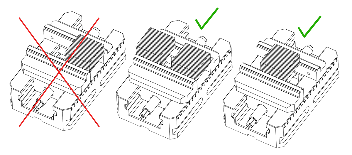 5" (130mm) Self-Centering Vise, 5" (130mm) Opening