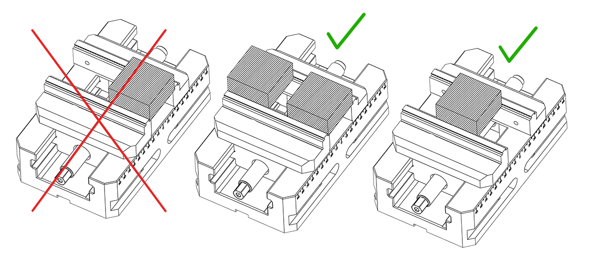 5" (130mm) Self-Centering Vise, 5" (130mm) Opening